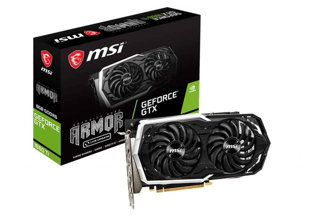 MSI GeForce GTX 1660 Ti Armor 6G