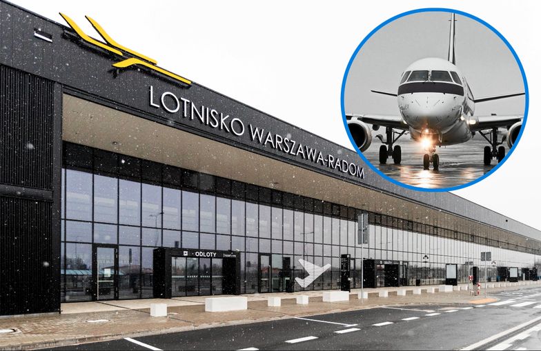 Lotnisko Warszawa-Radom odlicza dni do otwarcia. "Jesteśmy spokojni o przyszłość"