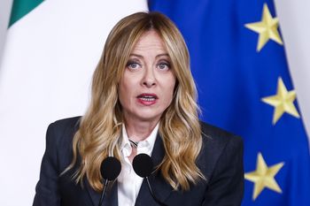 Meloni wbrew USA. Tak mówiła w obecności Zełenskiego