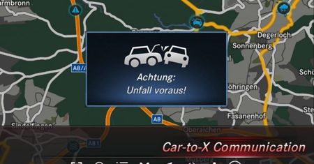 Mercedes jako pierwszy jeszcze w tym roku chce wprowadzić system Car-to-X