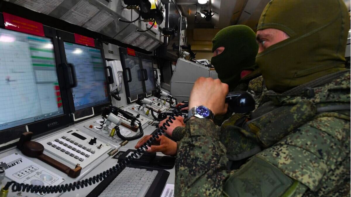 Rosyjskie centrum obrony powietrznej. Zdjęcie ilustracyjne