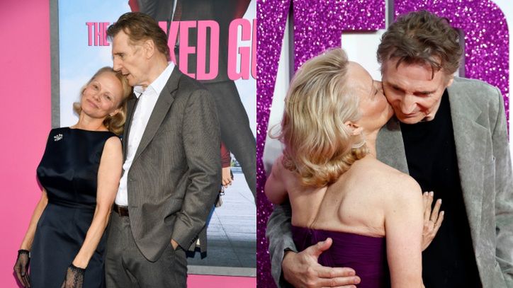 Pamela Anderson i Liam Neeson jednak są parą!