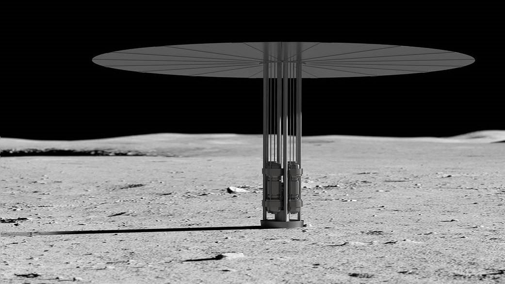 Koncepcja reaktora na Księżycu