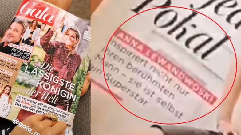 Lewandowscy w dwóch "Galach": polskiej i niemieckiej