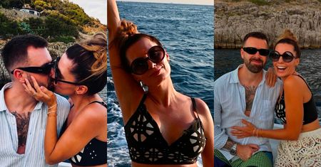 Agnieszka i Grzegorz Hyży chwalą się "la dolce vita" we Włoszech, migdaląc się na pokładzie motorówki (ZDJĘCIA)