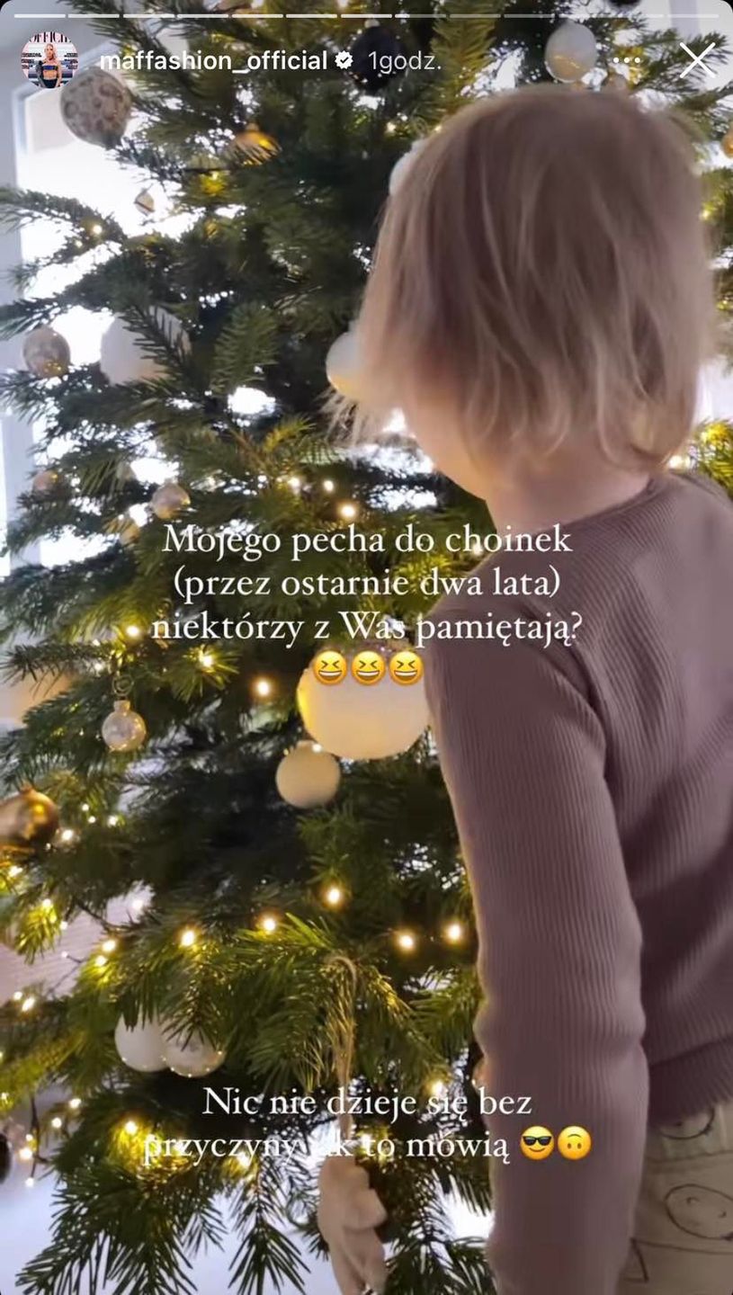 Maffashion wspomina choinkowe dramy i wymownie podsumowuje: "Miałam pecha przez OSTATNIE DWA LATA"