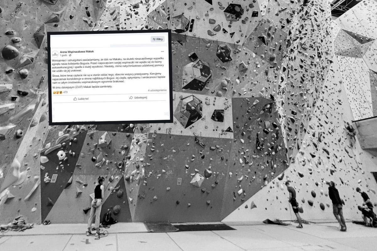 Nie przeżyła upadku z 10 m. Ekipa Makaka komentuje. "Zginęła nasza koleżanka"