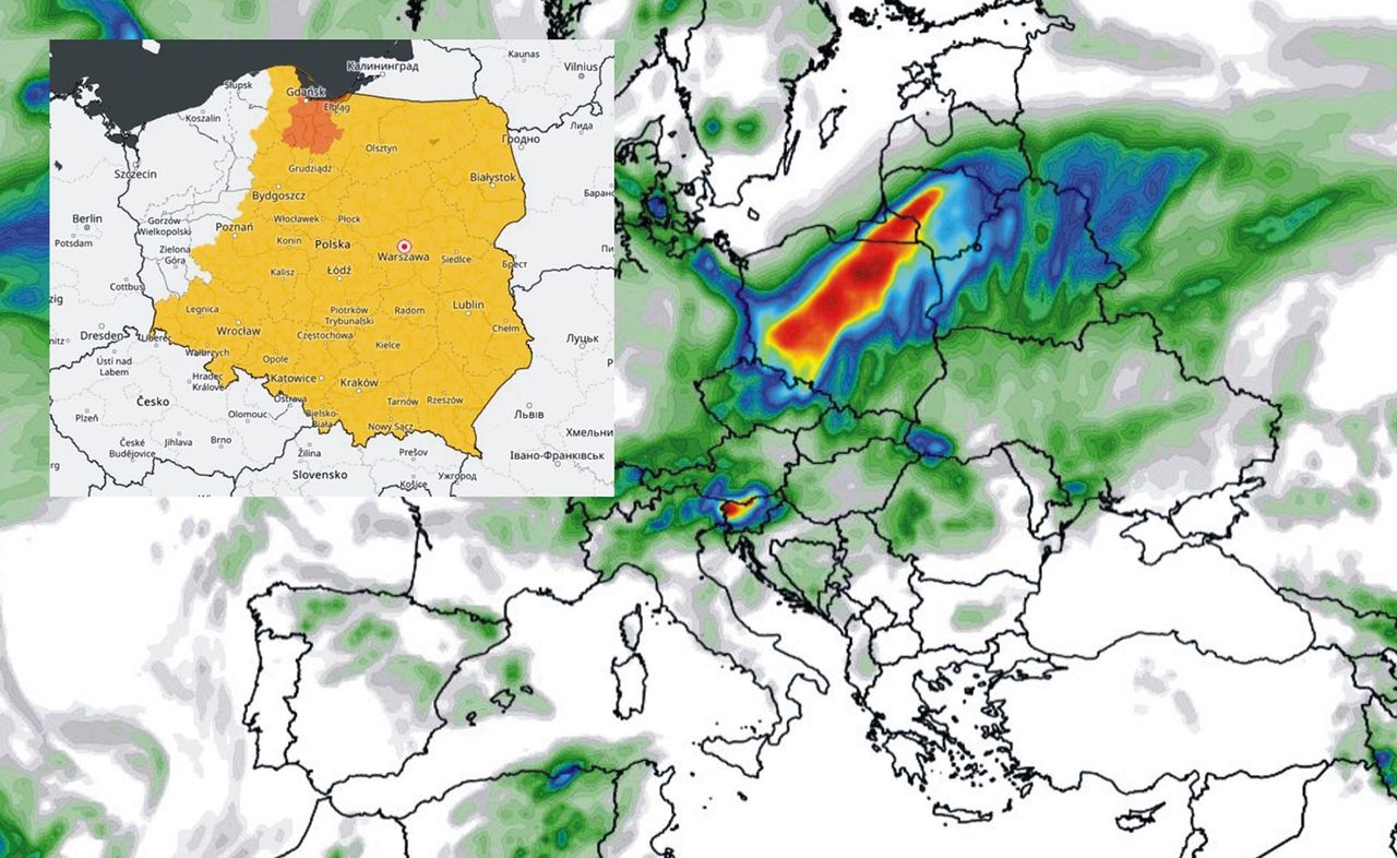 Pogoda. Załamanie w prognozach. Ostrzeżenia IMGW na 2. dzień majówki