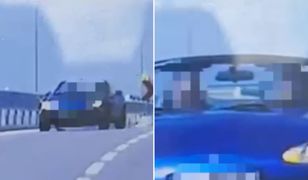 Zawrócił pod prąd. Nie wiedział, że jedzie policja