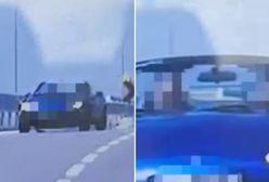 Zawrócił pod prąd. Nie wiedział, że jedzie policja