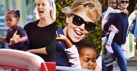 Charlize Theron z dziećmi w Disneylandzie (ZDJĘCIA)