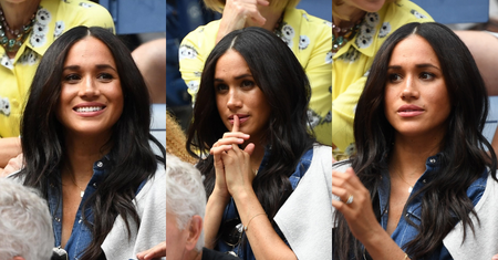 Meghan Markle kibicuje Serenie Williams podczas przegranego finału US Open. Brytyjskie media: "Przynosi jej PECHA!"