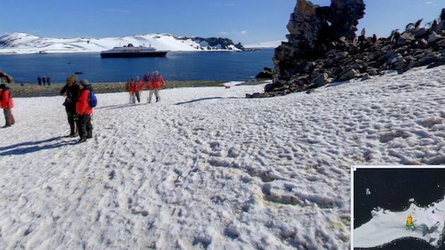 Google podgląda nawet pingwiny. Street View na Antarktydzie 1