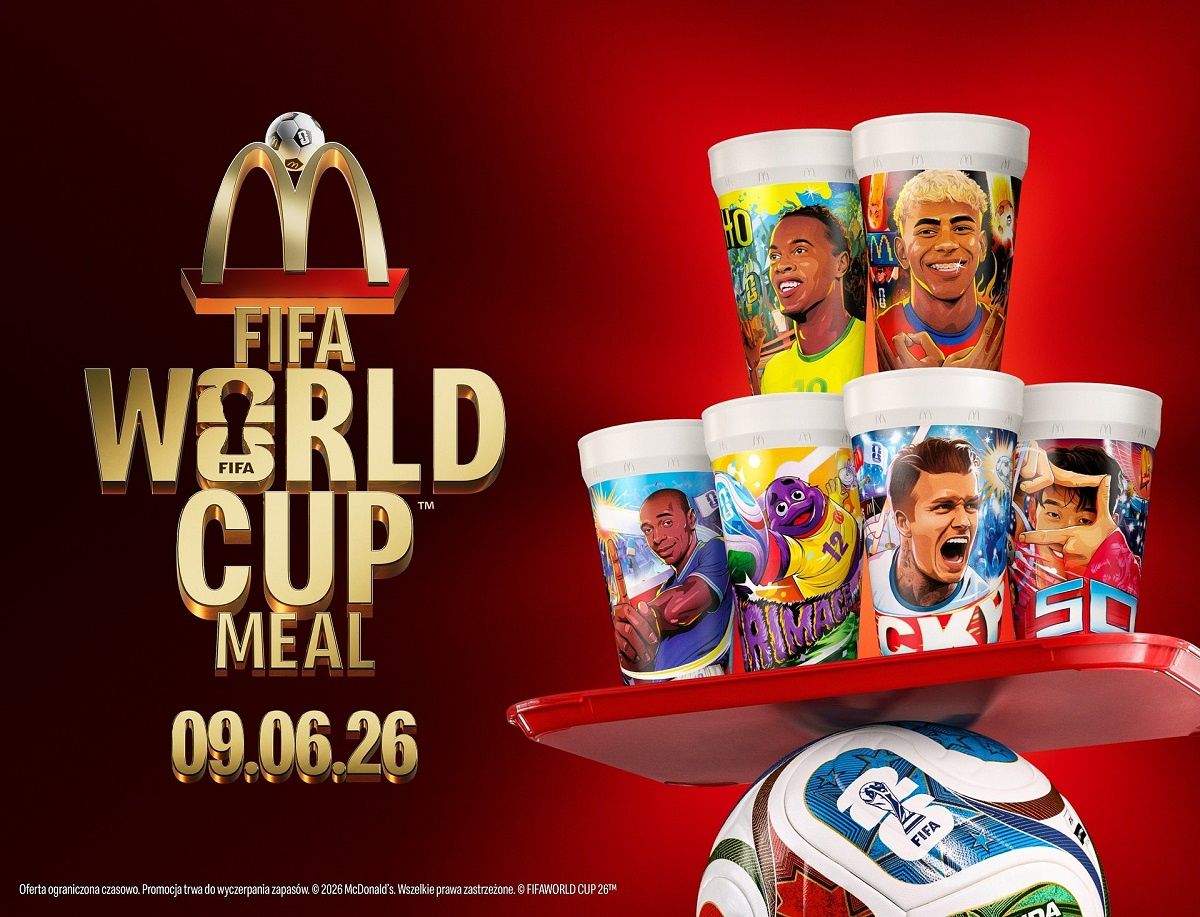 McDonald's z ofertą na mundial. Na kubkach Beckham