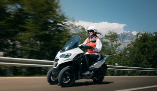 Piaggio MP3 310 debiutuje z nowym silnikiem i bardziej sportowym charakterem