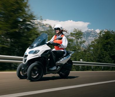Piaggio MP3 310 debiutuje z nowym silnikiem i bardziej sportowym charakterem