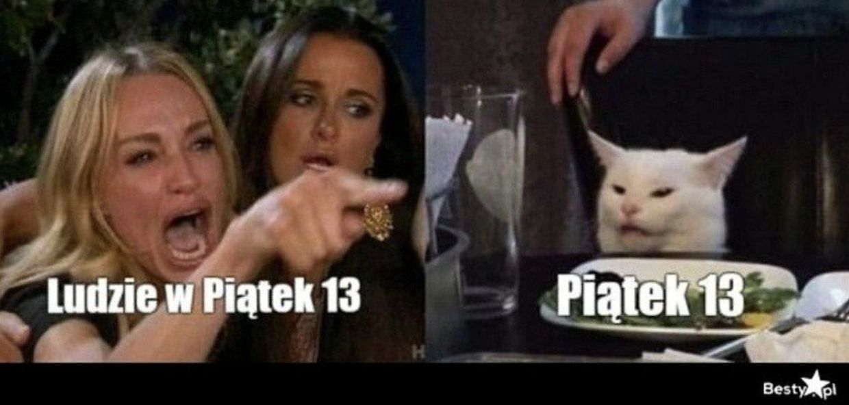 Memy z okazji piątku 13