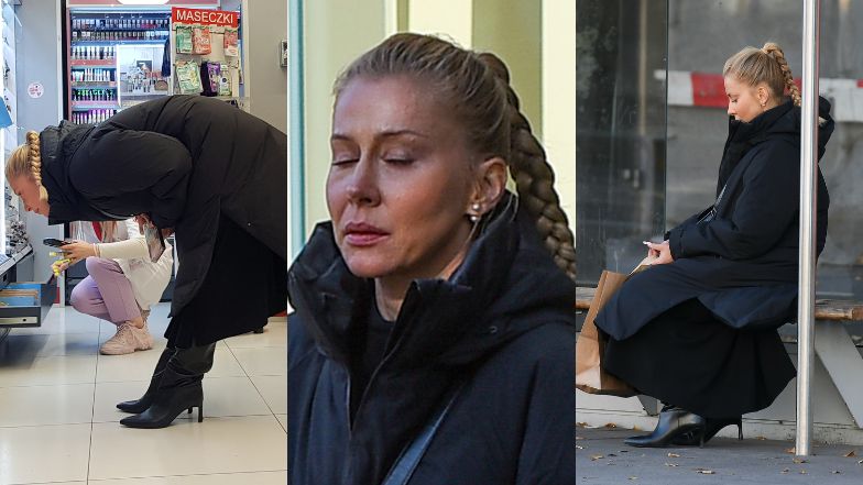 Katarzyna Warnke "przyłapana" na zakupach 