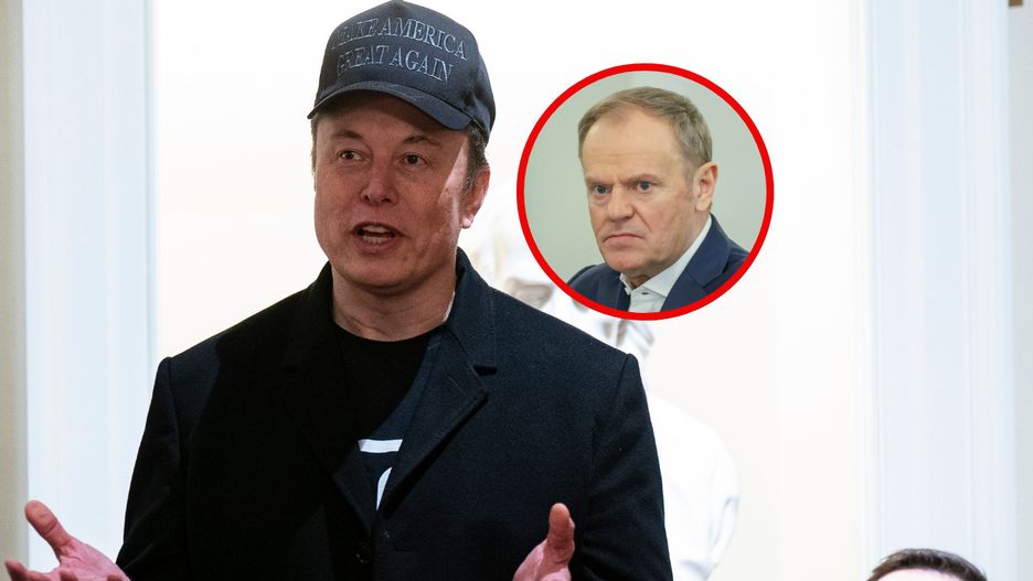 Elon Musk i Donald Tusk