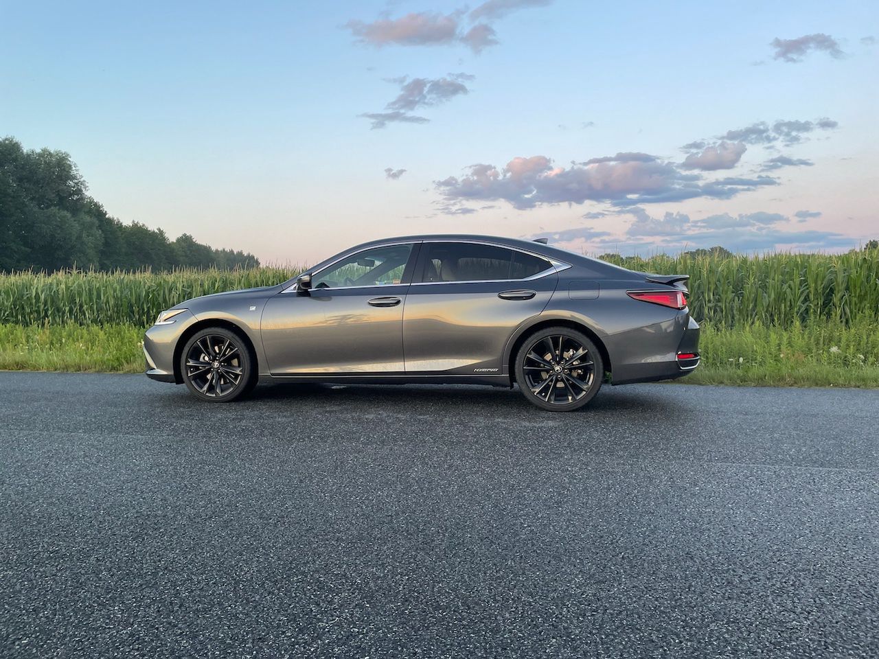 Lexus ES 300h przed zmianami