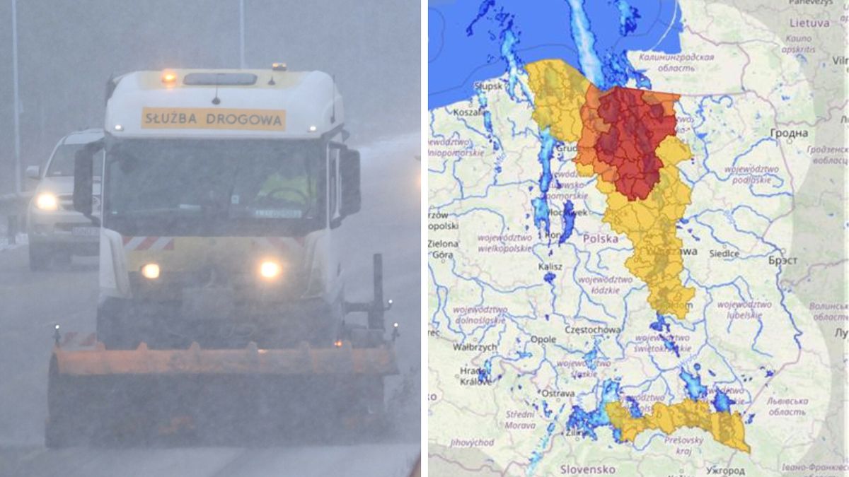  Polska przecięta na pół. Wyjaśniamy fenomen "śnieżnej rury"