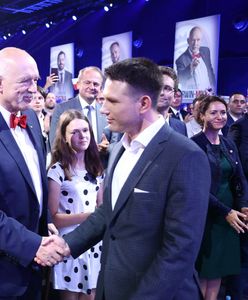 Korwin-Mikke chce układu z Morawieckim i "ustawia" Mentzena we właściwym miejscu