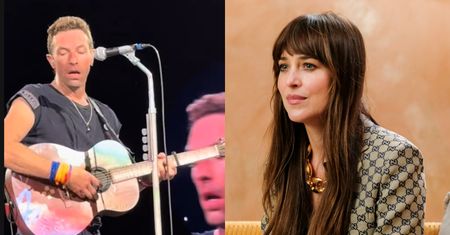Chris Martin niemal PŁACZE na scenie, wykonując utwór o miłości. Fani nie mają wątpliwości, że śpiewał o Dakocie Johnson: "Jest ZAŁAMANY"