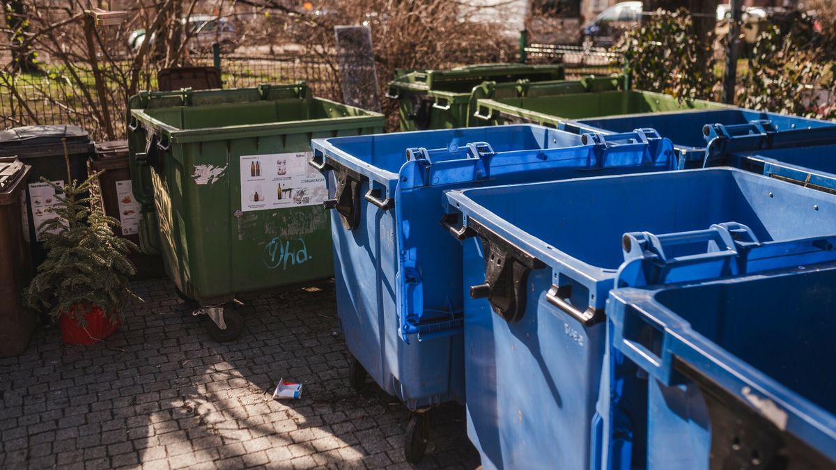 Kontenery na śmieci w Gdańsku 