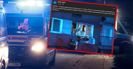 Wybuch gazu w Opolu. "Fala przesunęła ścianę"