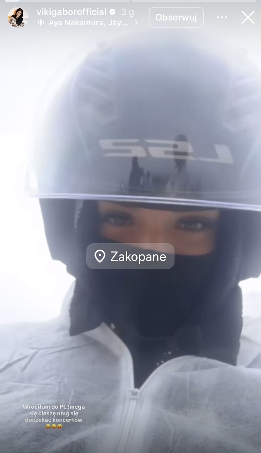 Viki Gabor relacjonuje wypad z ukochanym 