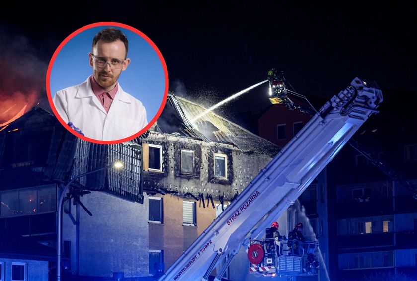 Zanieczyszczone powietrze po pożarze szkodzi zdrowiu