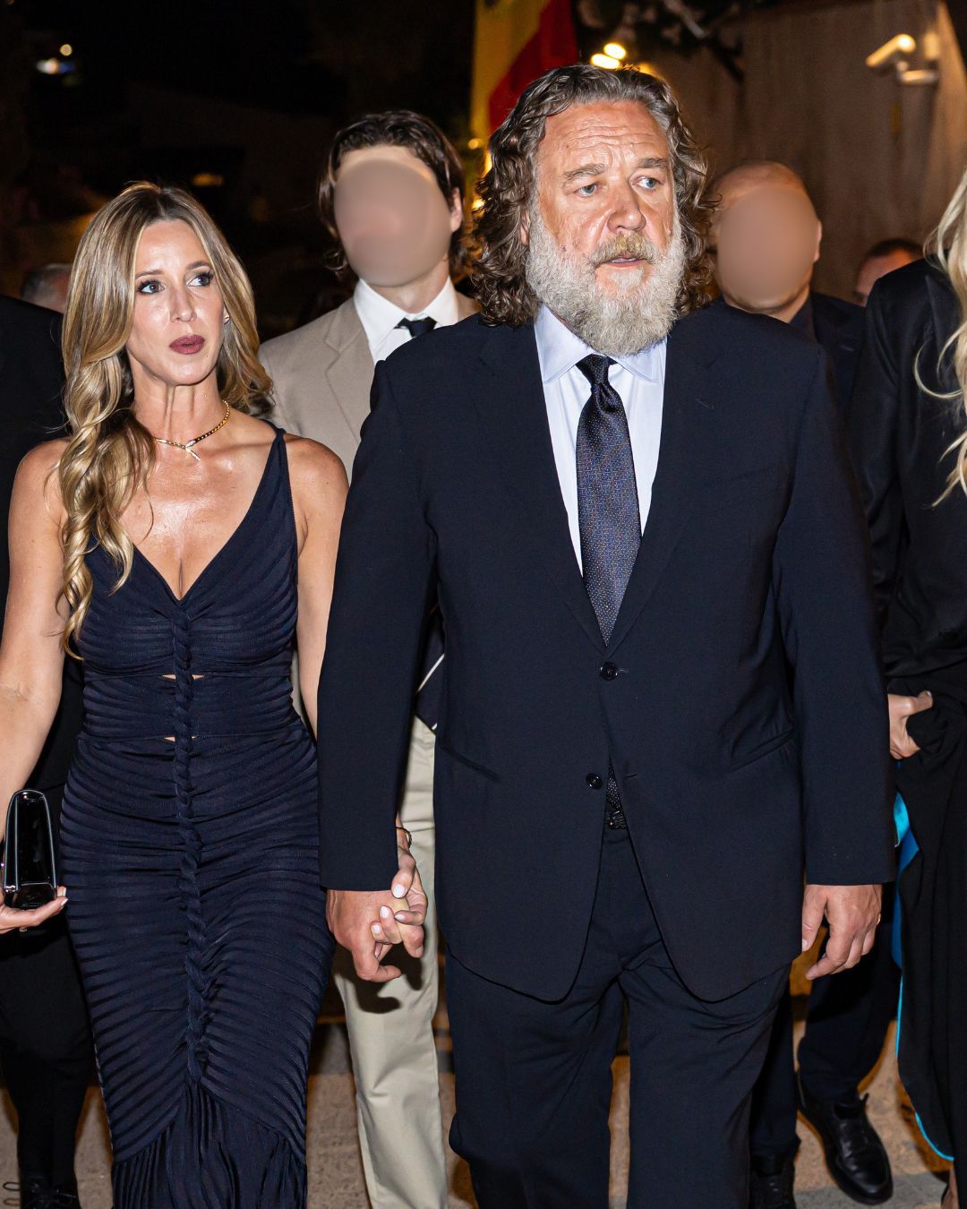 Russell Crowe z żoną Britney Theriot