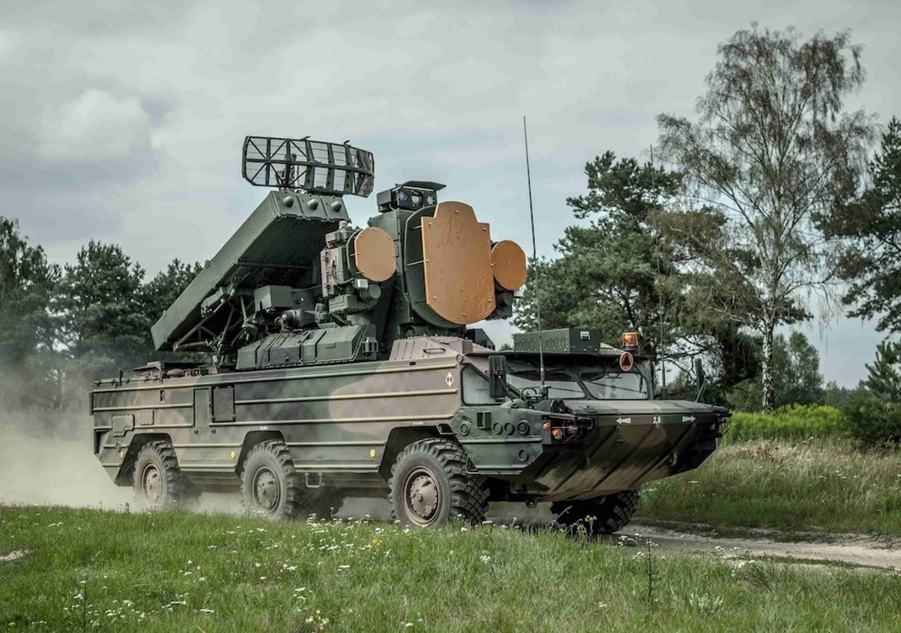 Polski zestaw 9K33 Osa po modernizacji przez Wojskowe Zakłady Uzbrojenia