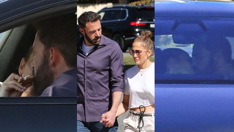 Jennifer Lopez i Ben Affleck na romantycznej przejażdżce