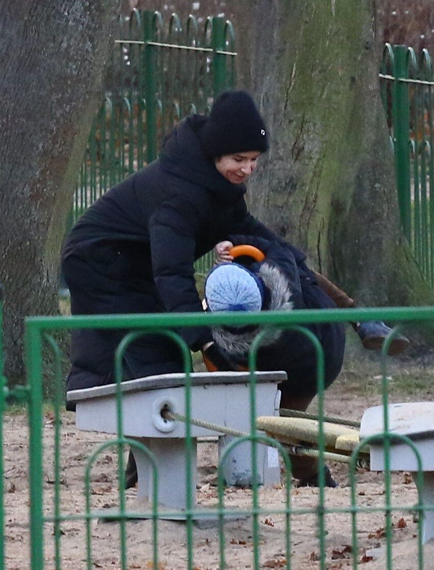 Marta Kaczyńska z synem i mężem. Rodzinne chwile w Sopocie