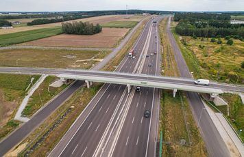 Odcinek S7 Płońsk Południe – Załuski ukończony. Jest nowy limit prędkości