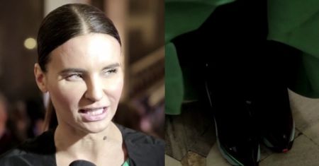 Horodyńska znowu w szpilkach od Diora!