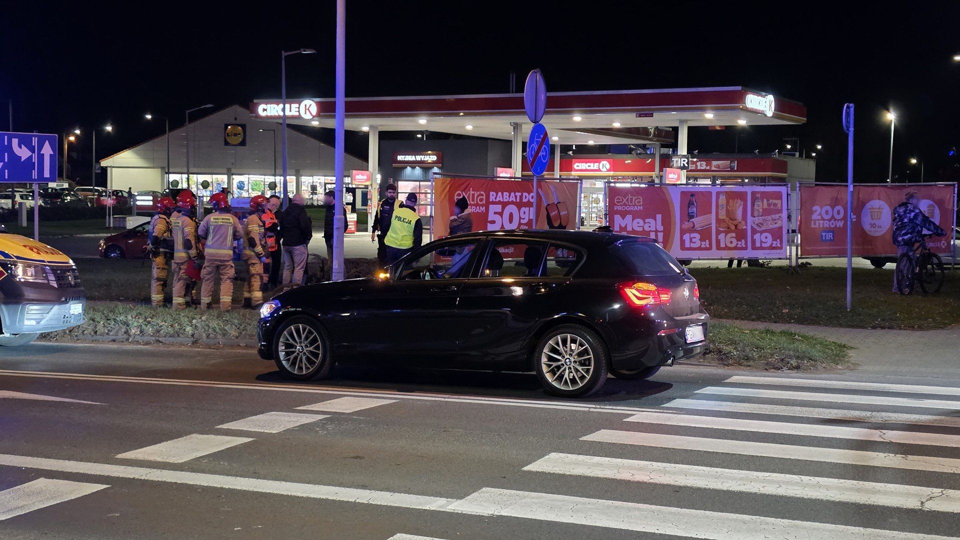 Potrącenie rowerzysty na przejściu z przejazdem w Śremie