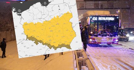 Alerty dla 11 województw. Południe całe na żółto