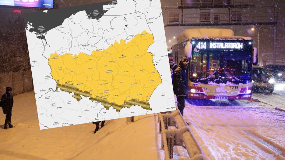 IMGW wydał ostrzeżenia