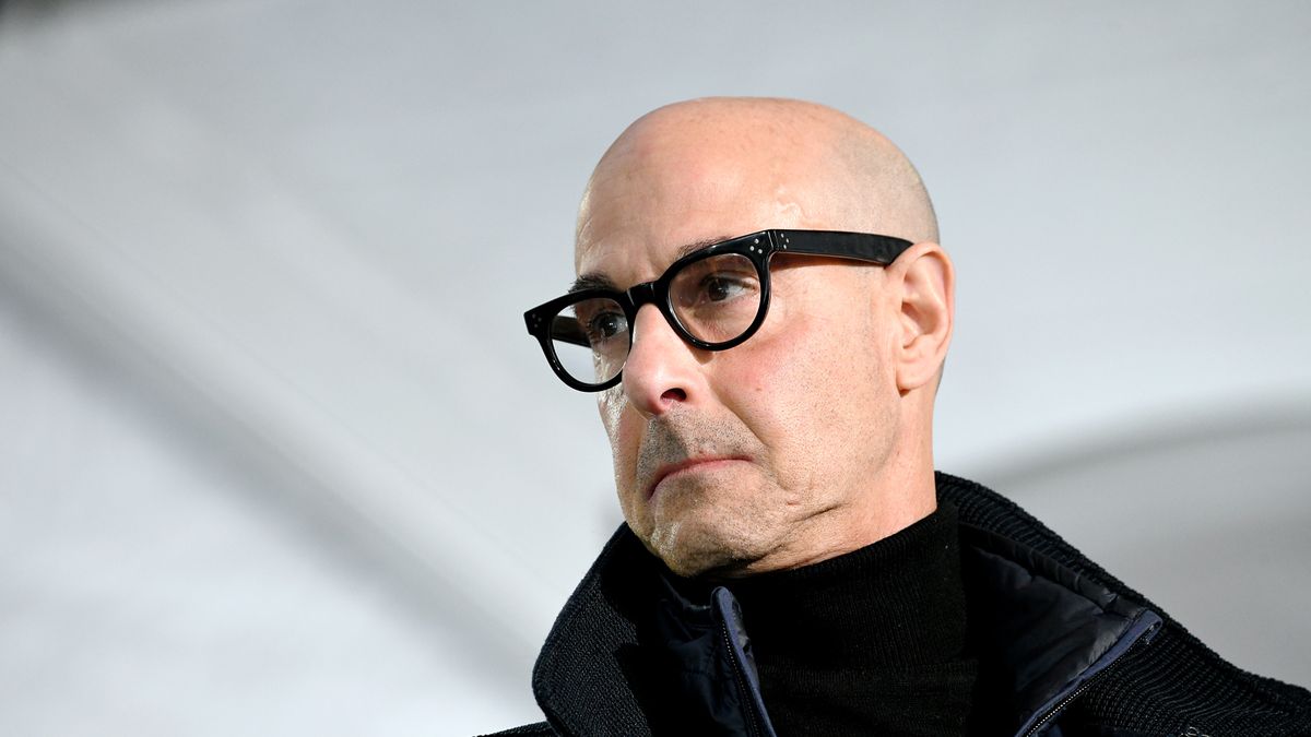 PARK CITY, UTAH - JANUARY 24: Stanley Tucci speaks onstage at Acura Festival Village at Sundance Film Festival on January 24, 2020 in Park City, Utah. (Photo by Michael Kovac/Getty Images for Acura)Michael Kovac