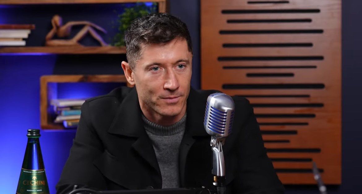 Robert Lewandowski w programie "Rymanowski Live"