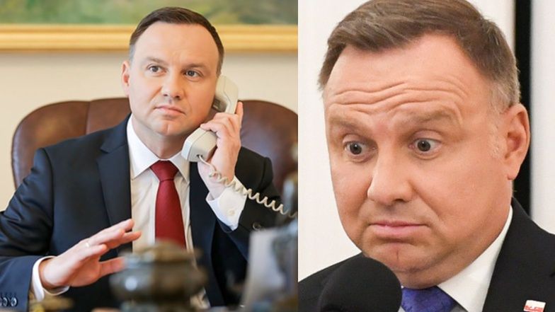 Andrzej Duda dał się wkręcić rosyjskim pranksterom