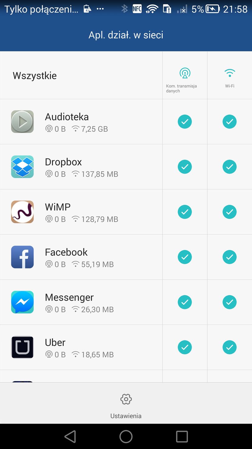 Huawei Ascend Mate 7: interfejs EMUI 10