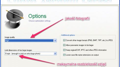 Oszczędź miejsce na dysku optymalizując zdjęcia 1