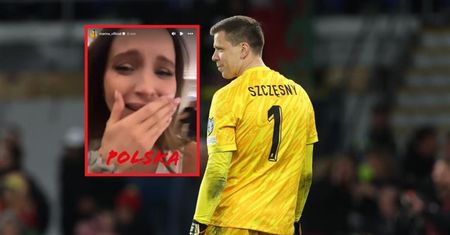 Płacz, krzyki. Marina zareagowała na popis Szczęsnego