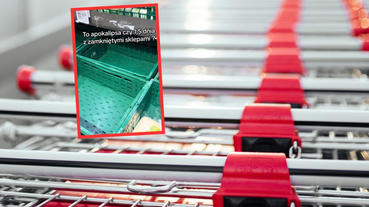 Tłumy w sklepach przed Sylwestrem. Ludzie rzucili się na marchewki 