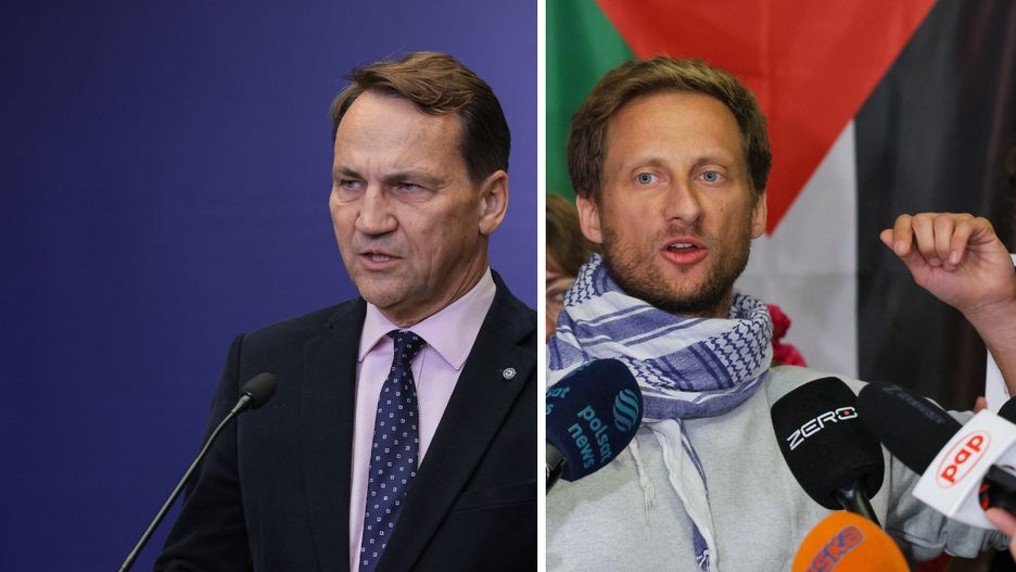 Radosław Sikorski i Franciszek Sterczewski