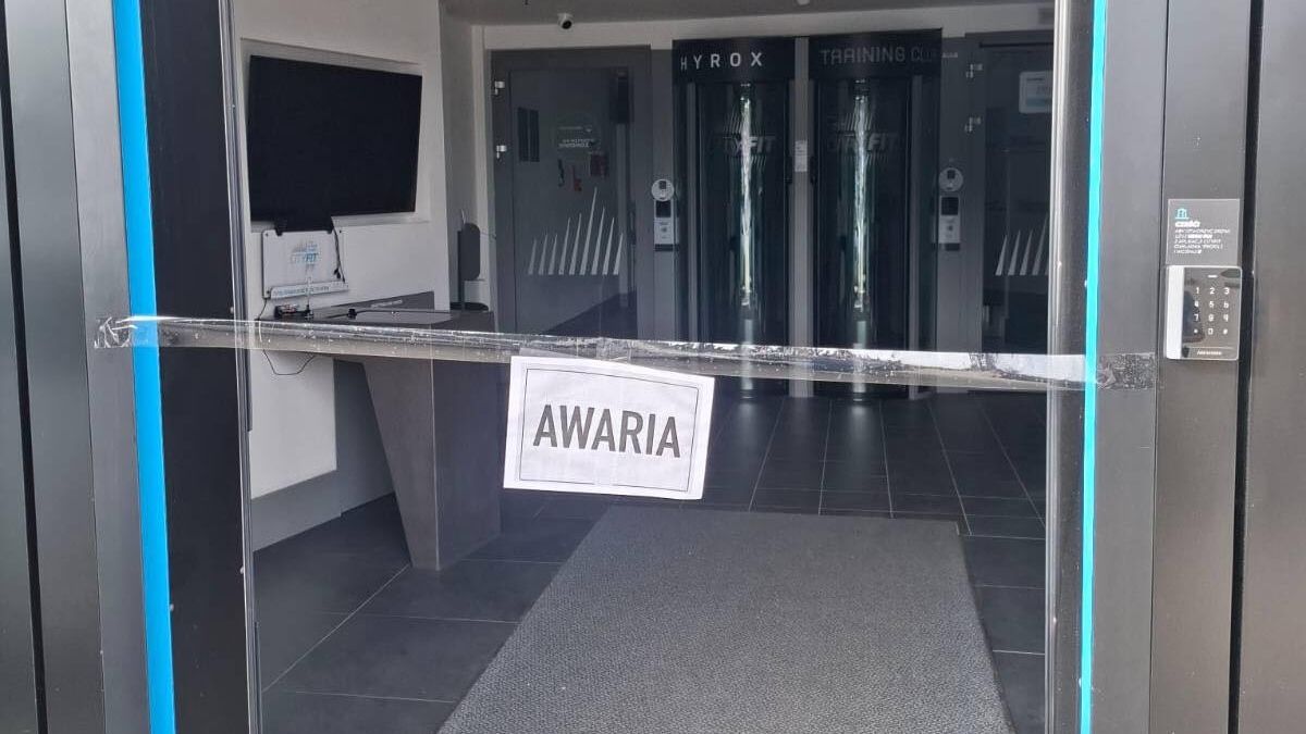 Awaria prądu w CityFit Leclerc Zana