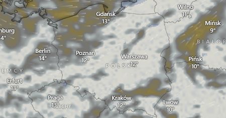 Szanse na słońce niewielkie. IMGW zapowiada